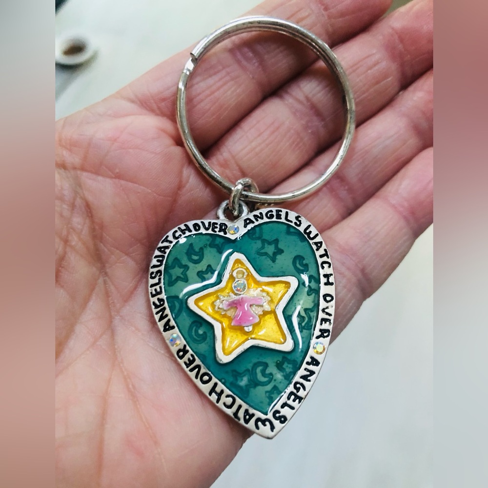 Angels Watch Over Key Holder Beautifully Designed Never Used